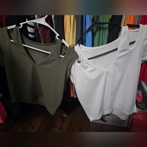 Bombshell Sportswear ( Lot Of 2 ) Discontinued Rare Vintaged T-Shirts